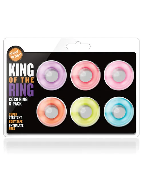 Couples Blush Blush Play With Me King Of The Ring Set of 6
