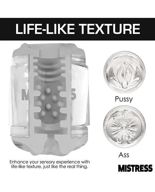 Male Sex Toys Curve Curve Toys Mistress Double Shot Pussy Ass Mini Masturbator Male Sex Toys Curve Curve Toys Mistress Double Shot Pussy Ass Mini Masturbator