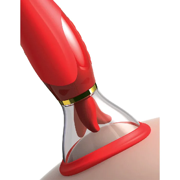 Vibrators Her Ultimate Pleasure Clit Licker and Sucker 24K Gold Luxury Edition Pipe Dream
