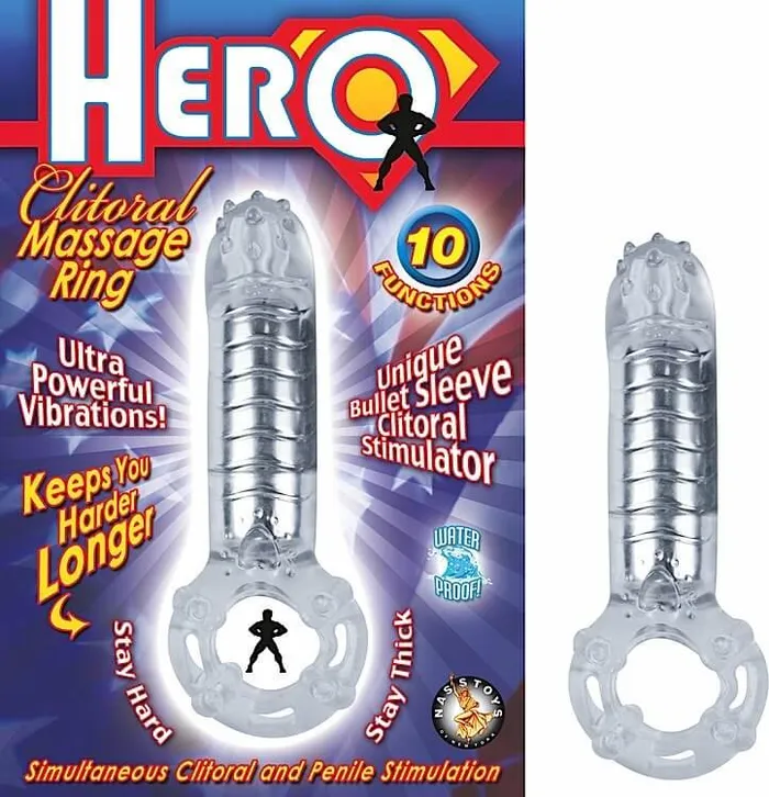 Female Sex Toys Nasstoys Nasstoys Hero Cock Ring and Clitoral Massager 10 Functions for Intense Pleasure Female Sex Toys Nasstoys Nasstoys Hero Cock Ring and Clitoral Massager 10 Functions for Intense Pleasure