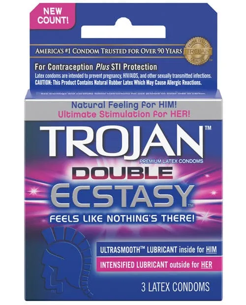 Dildos Trojan Trojan Double Ecstasy Condom