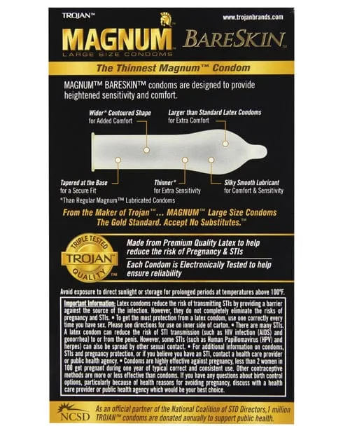 Trojan Vibrators Trojan Magnum Bareskin Condoms Trojan Vibrators Trojan Magnum Bareskin Condoms