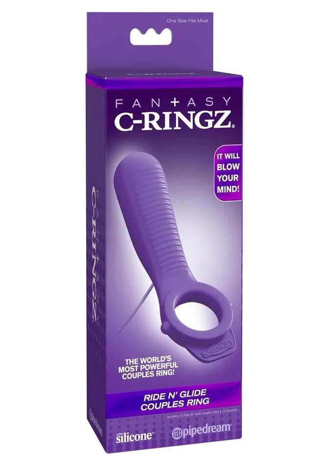 Male Sex Toys Fantasy CRingz Fantasy CRingz Silicone Ride N Glide Couples Cock Ring Male Sex Toys Fantasy CRingz Fantasy CRingz Silicone Ride N Glide Couples Cock Ring