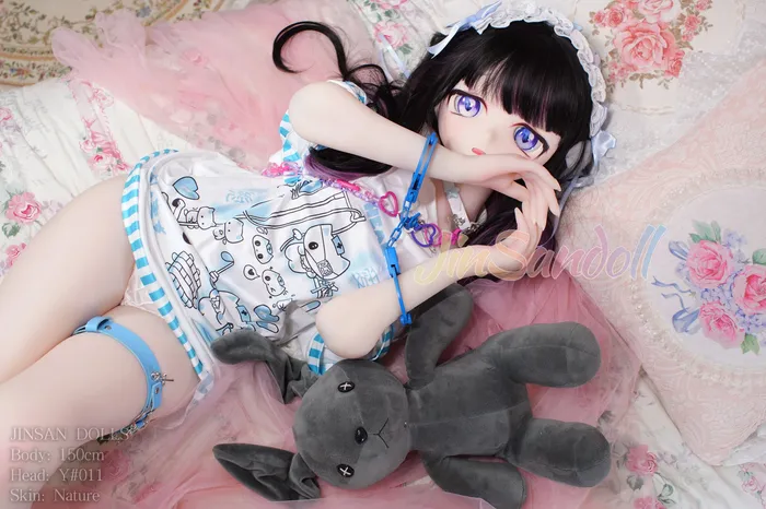 Male Sex Toys WM Doll 150cm4ft11 Acup Anime TPE Sex Doll with Y011 Head