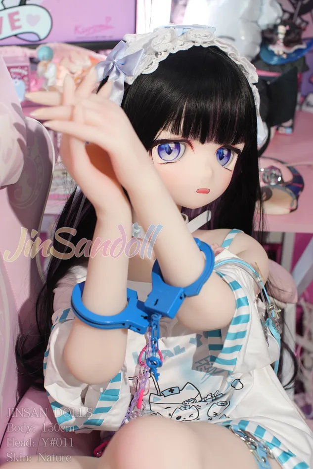 Male Sex Toys WM Doll 150cm4ft11 Acup Anime TPE Sex Doll with Y011 Head