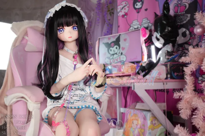 Male Sex Toys WM Doll 150cm4ft11 Acup Anime TPE Sex Doll with Y011 Head