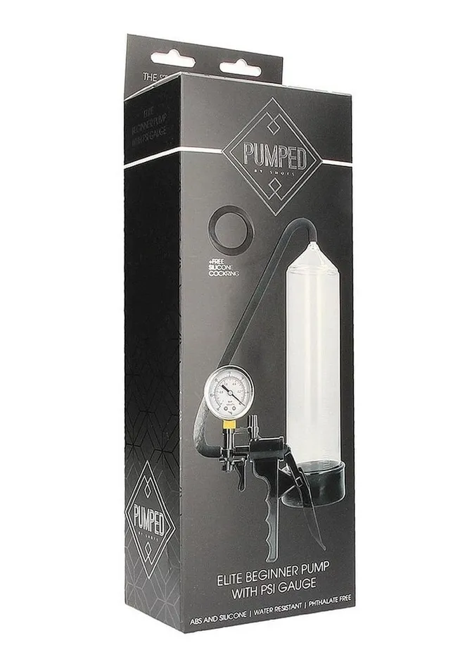 Pumped Pumped Elite Beginners Pump with Psi Gage Male Sex Toys