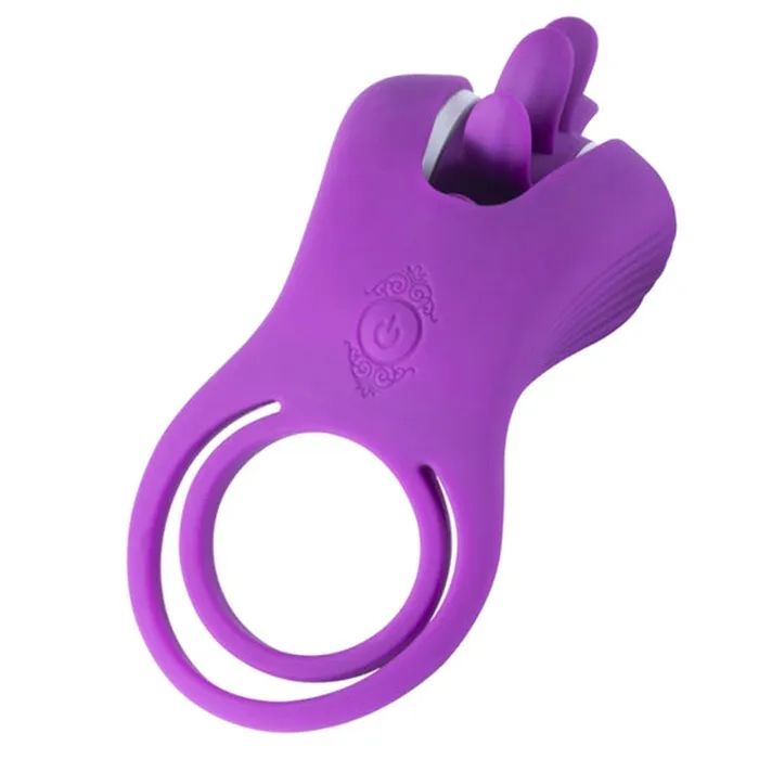 Honey Play Box Male Sex Toys Roxy Tongue Clit Licker and Cock Ring Purple Honey Play Box Male Sex Toys Roxy Tongue Clit Licker and Cock Ring Purple
