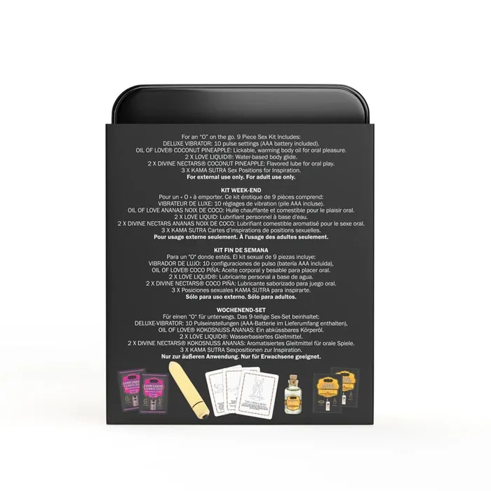 Kama Sutra Weekender Kit Vibe Coconut Pineapple Vibrators Kama Sutra Weekender Kit Vibe Coconut Pineapple Vibrators