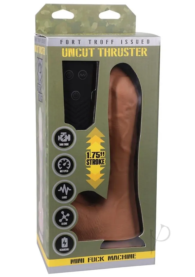 Ft Troff Uncut Thruster Machine Caramel Fort Troff Female Sex Toys