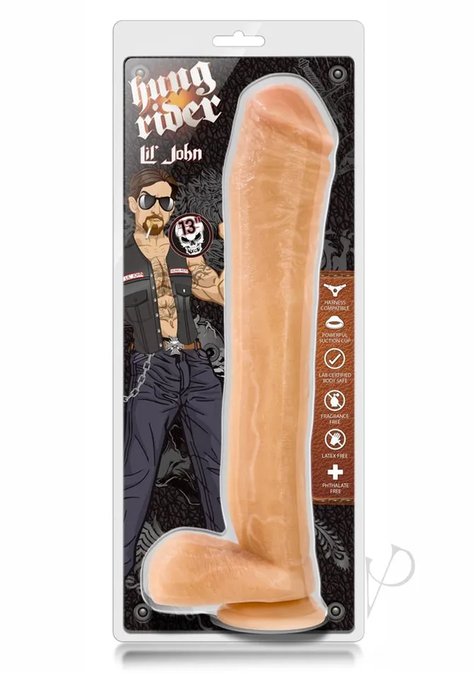 Hung Rider Lil John Beige Hung Rider Dildos