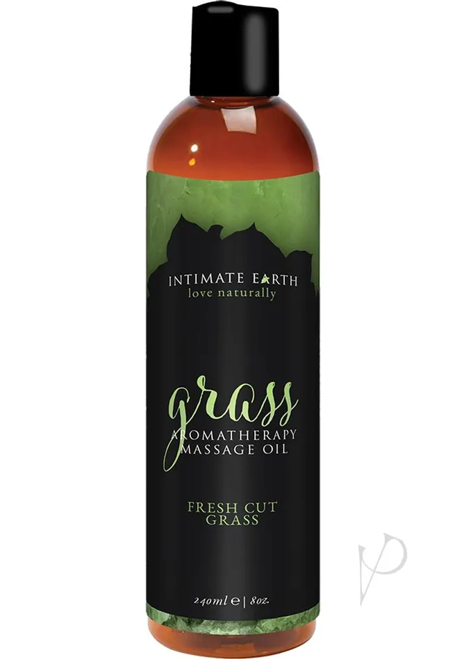 Intimate Earth Couples Grass Massage Oil 8 Oz
