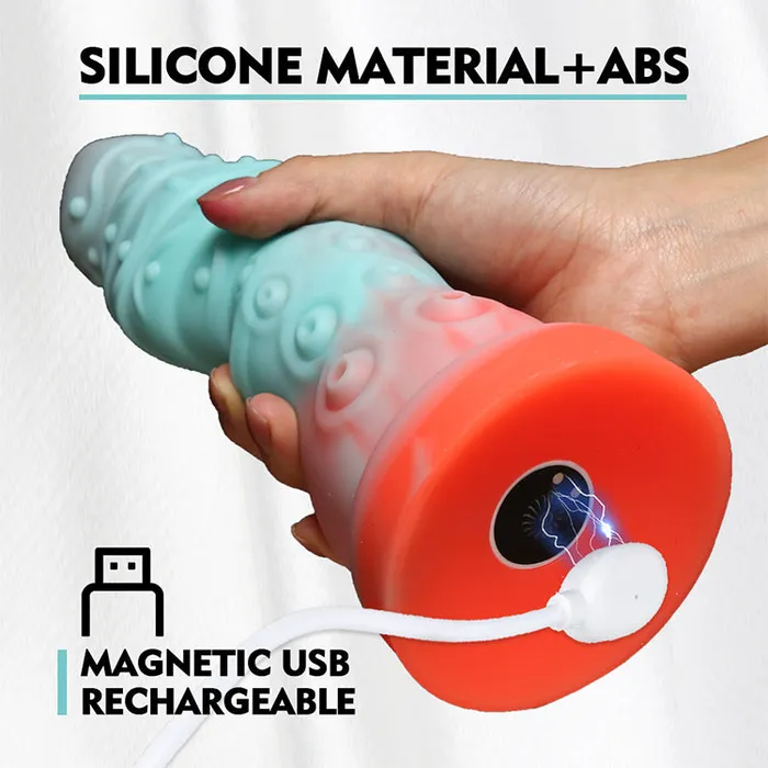 630 inch 16 cm Poseidon Pulse Remote Dildo Oronova Anal