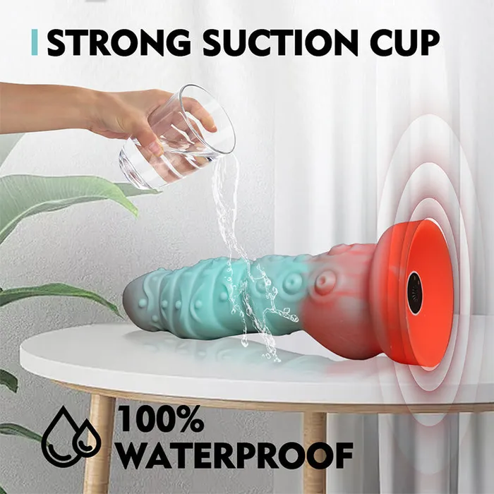 630 inch 16 cm Poseidon Pulse Remote Dildo Oronova Anal