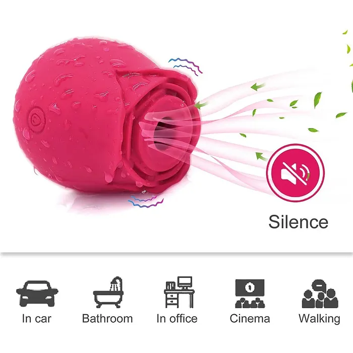 Adorime Rose Lover Sucking Vibrator Vibrators