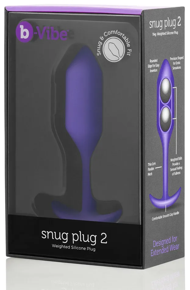 Anal bVibe bVibe Snug Plug Weighted BUTT PLUG