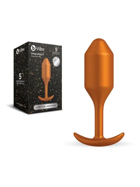 Anal bVibe bVibe Snug Plug Weighted BUTT PLUG