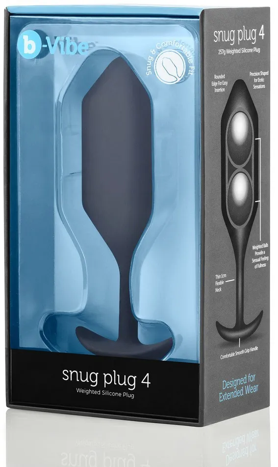 Anal bVibe bVibe Snug Plug Weighted BUTT PLUG