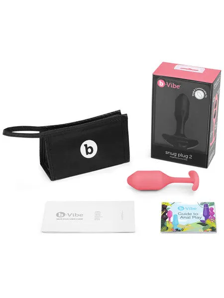 Anal bVibe bVibe Snug Plug Weighted BUTT PLUG