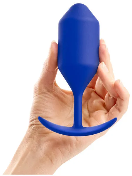Anal bVibe bVibe Snug Plug Weighted BUTT PLUG