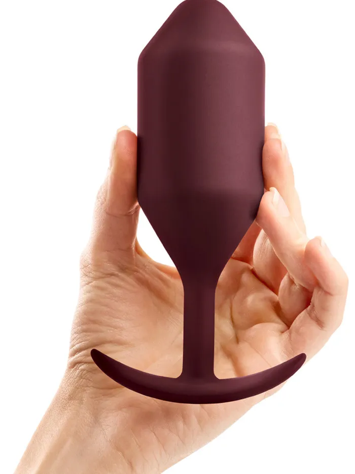 Anal bVibe bVibe Snug Plug Weighted BUTT PLUG