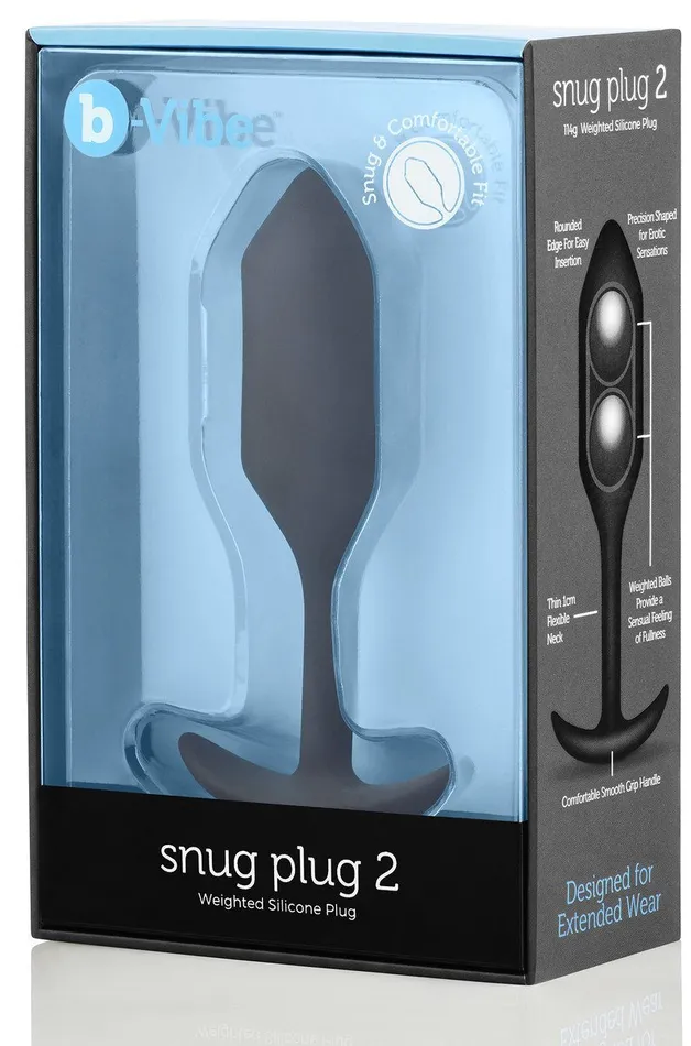 Anal bVibe bVibe Snug Plug Weighted BUTT PLUG