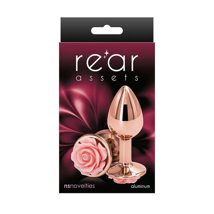 Anal NS Novelties NS Novelties Rear Assets Rose Small Plug