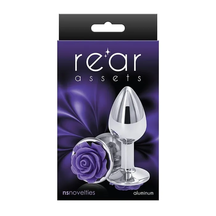 Anal NS Novelties NS Novelties Rear Assets Rose Small Plug