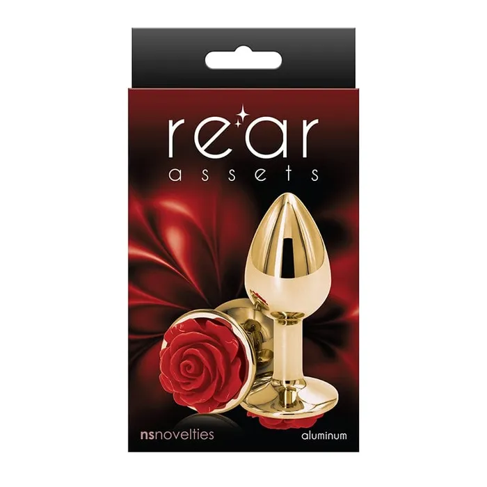 Anal NS Novelties NS Novelties Rear Assets Rose Small Plug