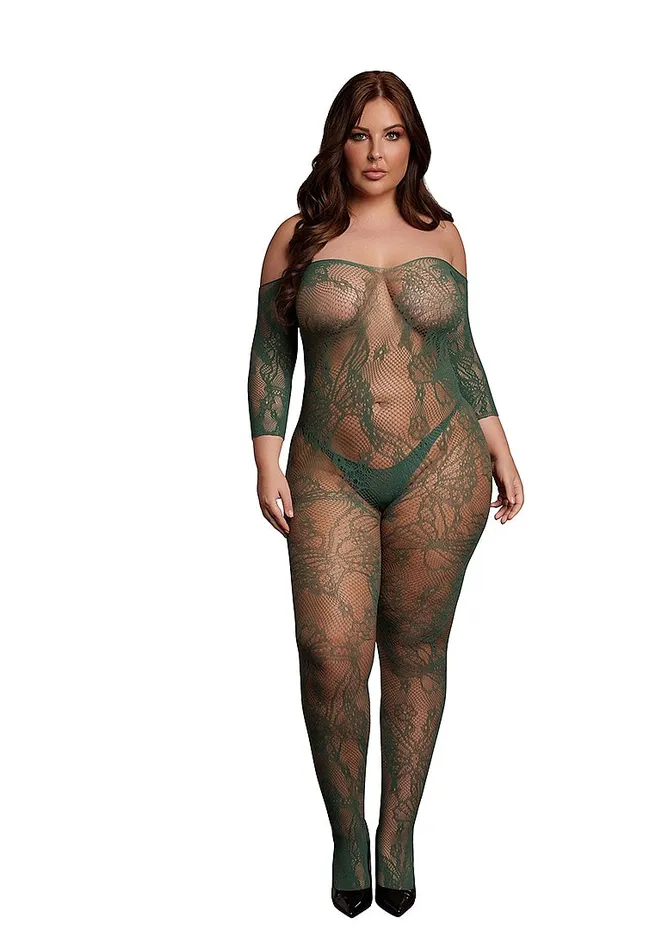 Lace Sleeved Bodystocking Shots Bodystockings Playsuits Lace Sleeved Bodystocking Shots Bodystockings Playsuits
