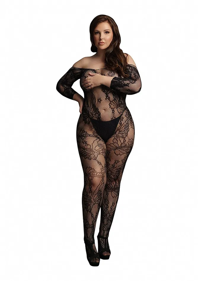 Lace Sleeved Bodystocking Shots Bodystockings Playsuits Lace Sleeved Bodystocking Shots Bodystockings Playsuits