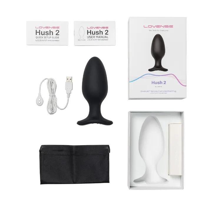 Lovense Anal Lovense HUSH 2 Vibrating Butt Plug