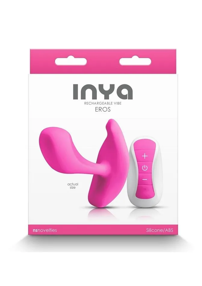 NS Novelties Female Sex Toys Inya Eros Rechargeable Silicone Vibrating Stimulator with Remote Control