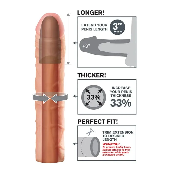 Pipedream Products Male Sex Toys Pipedream Products Fantasy Xtensions Perfect 3
