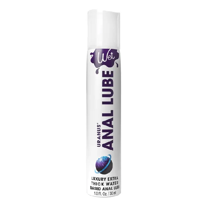 Wet Male Sex Toys Wet Uranus Extra Thick Water Based Anal Lube
